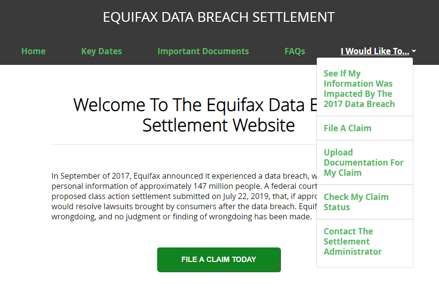 equifax claim form status
 How to File an Equifax Claim for Data Breach Settlement