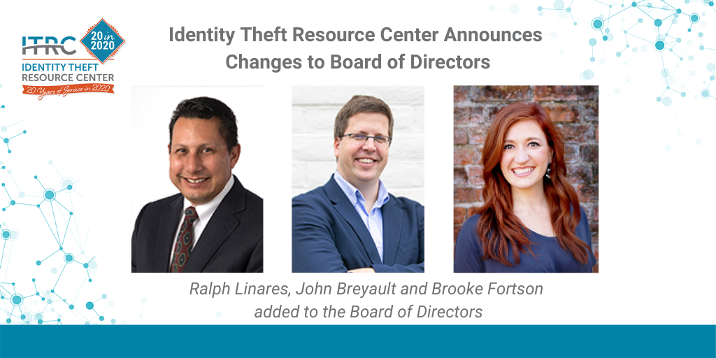 Ralph Linares, John Breyault and Brooke Fortson added to the Board of Directors