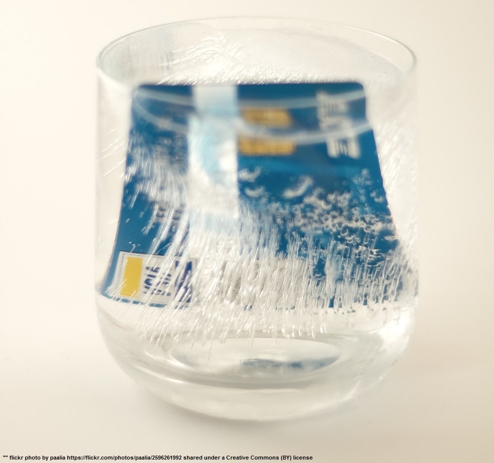 Frozen Credit Card