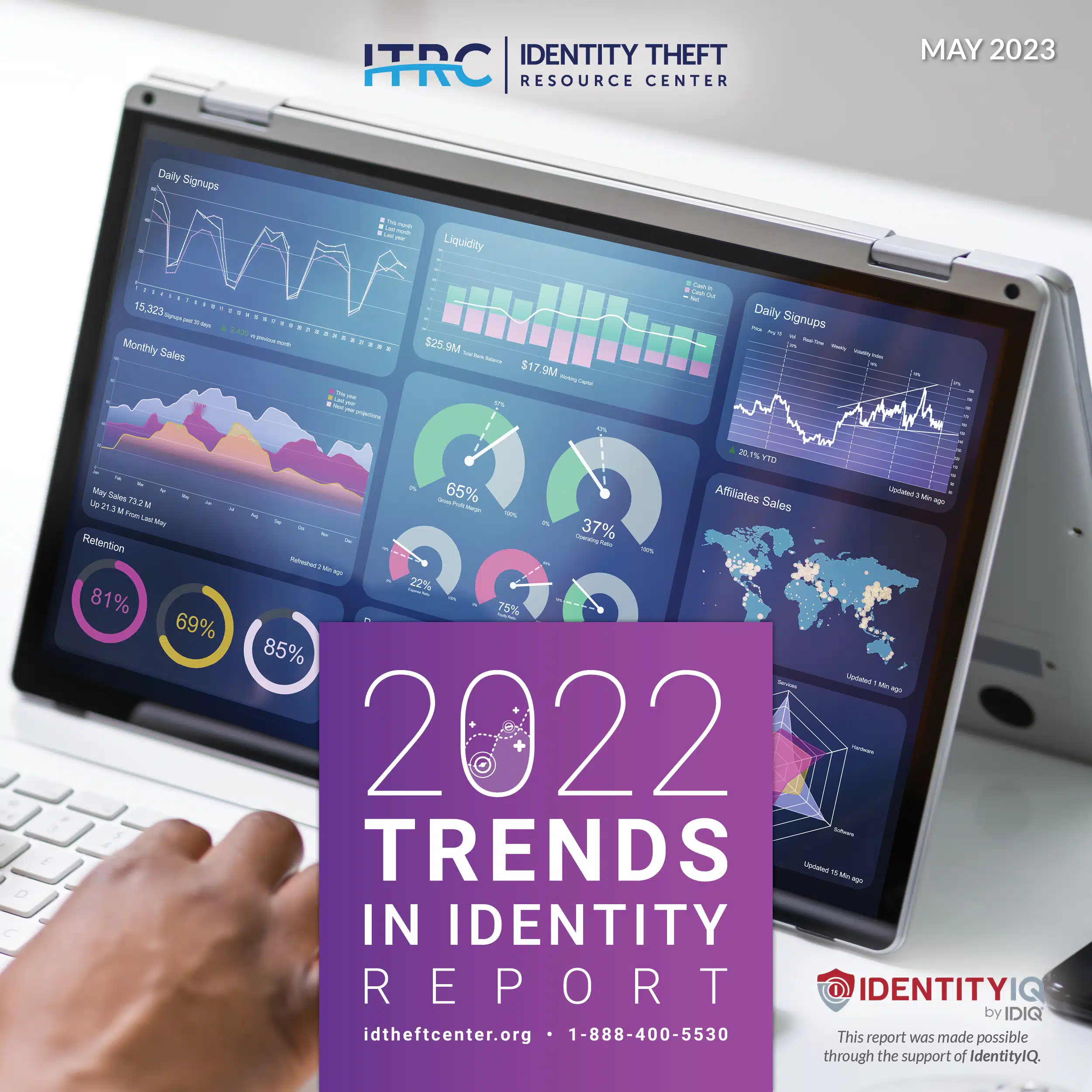 2022 Trends in Identity Report: Most Contacts to the Identity Theft  Resource Center About Compromised Identities Were Victims of a Google Voice  Scam - ITRC