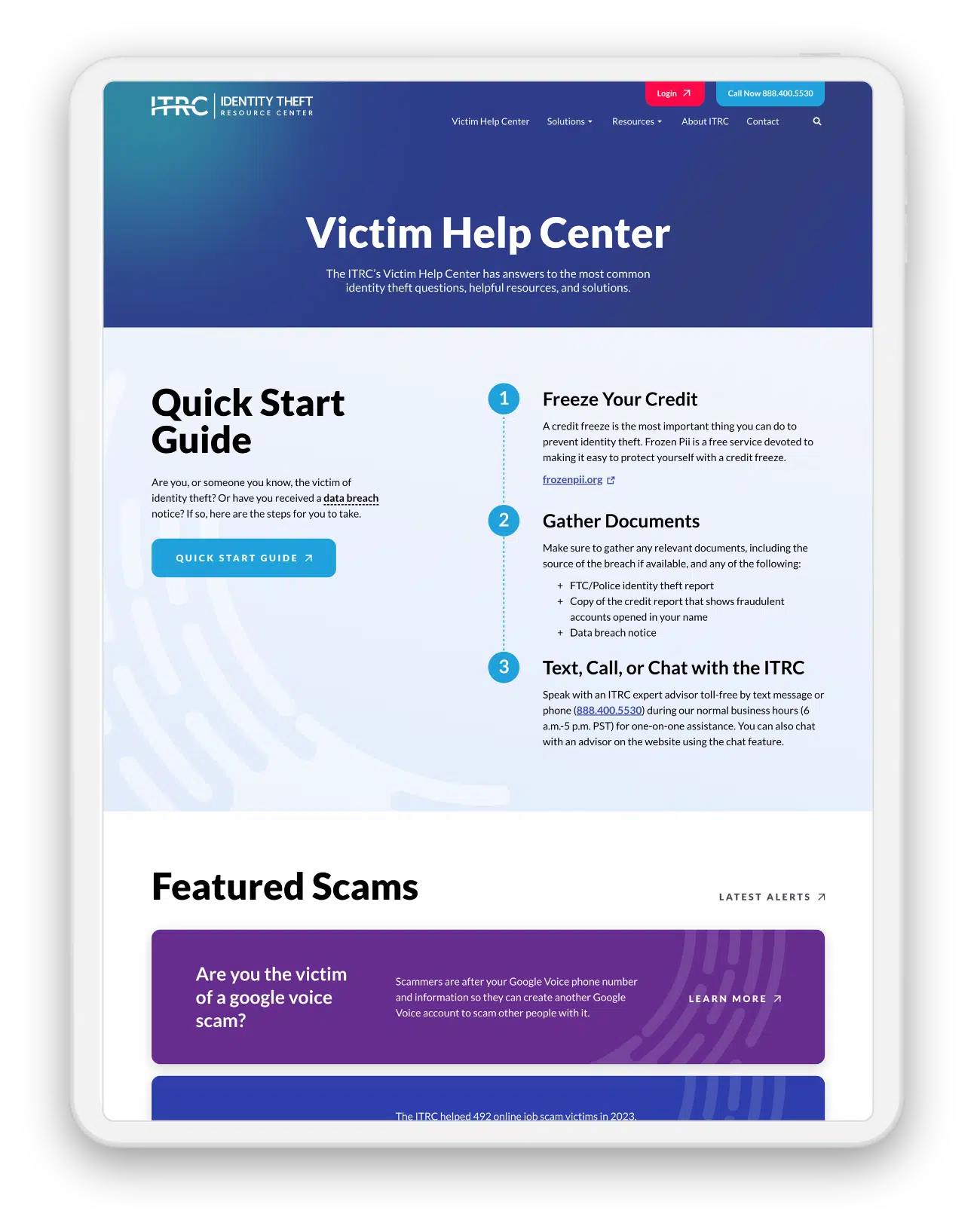 Victim Help Center
