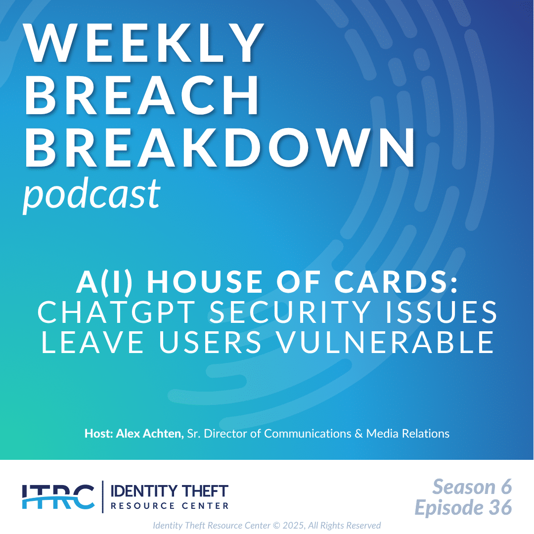 The is the Weekly Breach Breakdown podcast cover for Season 6 Episode 36.