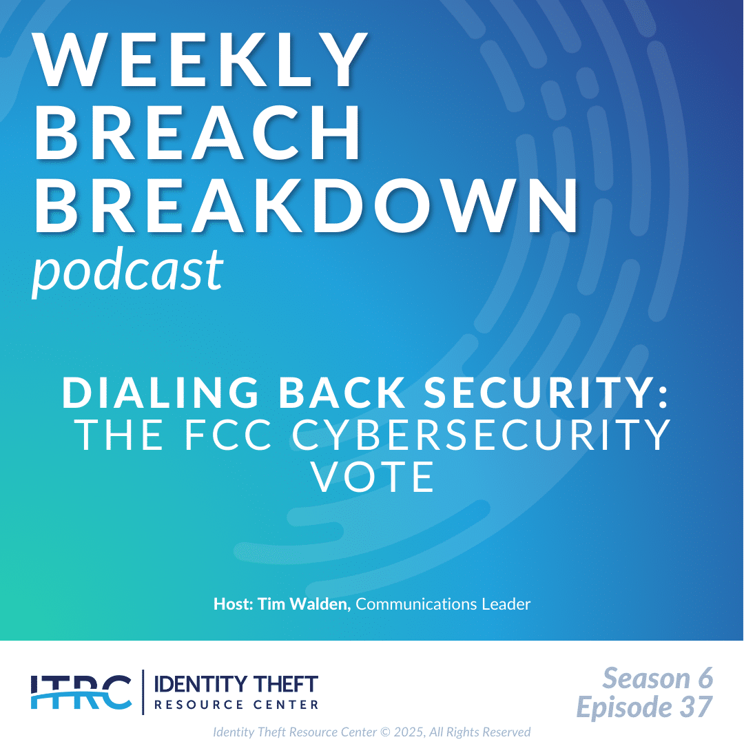 Cover for the Weekly Breach Breakdown podcast for season 6, episode 37.