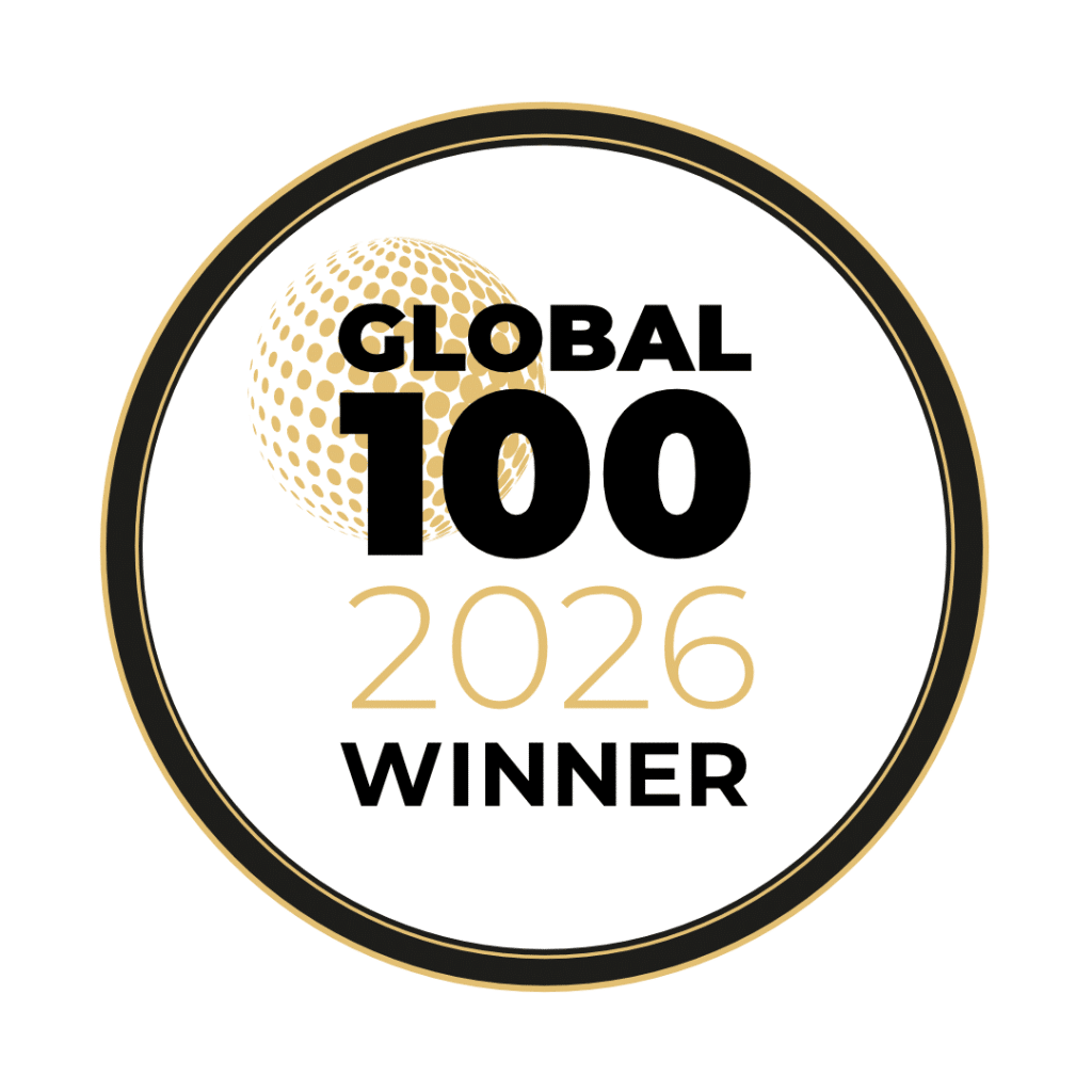 Global 100 2026 awards logo